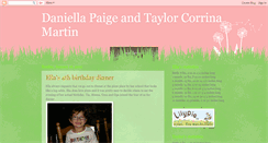 Desktop Screenshot of daniellapaige.blogspot.com