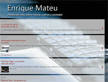 Tablet Screenshot of enriquemateu.blogspot.com