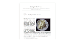 Desktop Screenshot of dairysolutions.blogspot.com