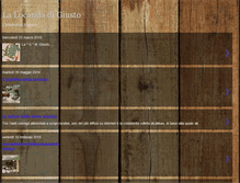 Tablet Screenshot of lalocandadigiusto.blogspot.com