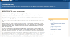 Desktop Screenshot of cloud8friends.blogspot.com