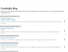 Tablet Screenshot of cloud8friends.blogspot.com