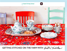 Tablet Screenshot of getting-stitched-on-the-farm.blogspot.com