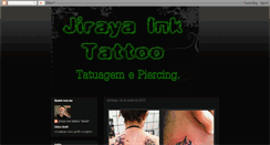 Desktop Screenshot of jirayainktattoo.blogspot.com