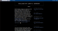 Desktop Screenshot of collagebylorikgordon.blogspot.com