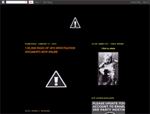 Tablet Screenshot of aliencasebook.blogspot.com