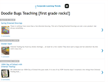 Tablet Screenshot of doodlebugsteaching.blogspot.com