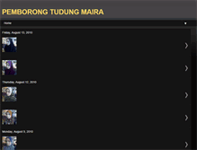 Tablet Screenshot of pemborongtudungmaira.blogspot.com