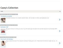Tablet Screenshot of caseyscollection.blogspot.com