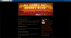 Desktop Screenshot of macobbshatshoppe.blogspot.com