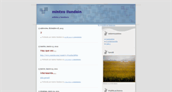 Desktop Screenshot of mintxoilundain.blogspot.com