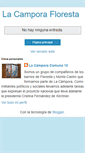 Mobile Screenshot of lacamporafloresta.blogspot.com