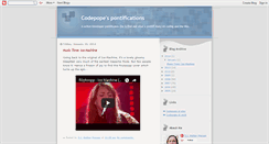 Desktop Screenshot of codepope.blogspot.com