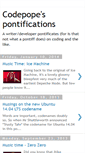 Mobile Screenshot of codepope.blogspot.com