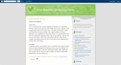 Desktop Screenshot of carnivorousplants.blogspot.com