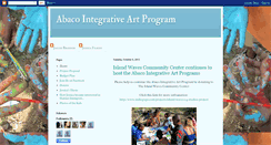 Desktop Screenshot of haitianimmigrantartprogram.blogspot.com