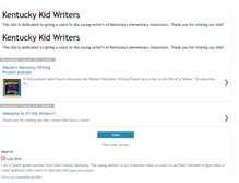 Tablet Screenshot of kykidwriters.blogspot.com