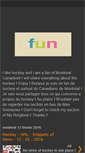 Mobile Screenshot of hockeylnhnhl.blogspot.com