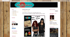 Desktop Screenshot of maycreation.blogspot.com
