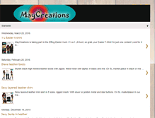 Tablet Screenshot of maycreation.blogspot.com