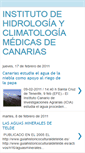 Mobile Screenshot of ihidrologiaclimatologiamedicacanaria.blogspot.com