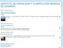 Tablet Screenshot of ihidrologiaclimatologiamedicacanaria.blogspot.com