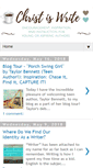 Mobile Screenshot of christiswrite.blogspot.com
