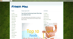 Desktop Screenshot of fitness-mag.blogspot.com