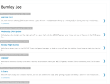 Tablet Screenshot of burnleyjoe.blogspot.com