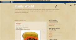 Desktop Screenshot of fruitsinfoworld.blogspot.com