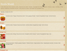Tablet Screenshot of fruitsinfoworld.blogspot.com