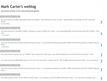 Tablet Screenshot of markcarterturriff.blogspot.com