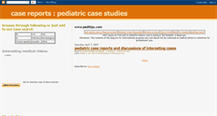 Desktop Screenshot of casereports.blogspot.com