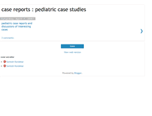 Tablet Screenshot of casereports.blogspot.com