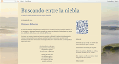 Desktop Screenshot of buscandoentrelaniebla.blogspot.com