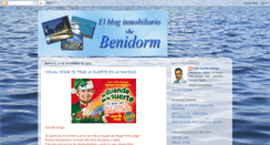 Desktop Screenshot of elbloginmobiliariodebenidorm.blogspot.com