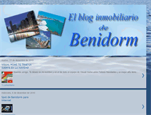 Tablet Screenshot of elbloginmobiliariodebenidorm.blogspot.com