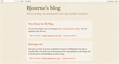 Desktop Screenshot of bjourne.blogspot.com
