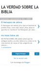 Mobile Screenshot of laverdadsobrelabiblia.blogspot.com