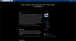 Desktop Screenshot of islam-tod-sterben.blogspot.com