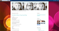 Desktop Screenshot of mybarofchocolate.blogspot.com