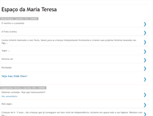 Tablet Screenshot of espacomariateresa.blogspot.com