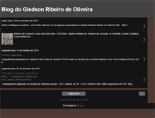 Tablet Screenshot of gledsonribeiro.blogspot.com