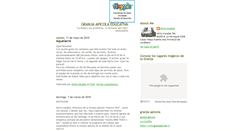 Desktop Screenshot of granjaapicola.blogspot.com