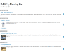 Tablet Screenshot of bullcityrunning.blogspot.com