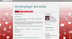 Desktop Screenshot of gryningstiger2.blogspot.com