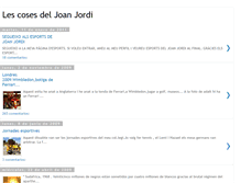 Tablet Screenshot of lescosesdeljoanjordi.blogspot.com