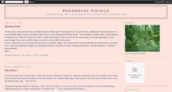 Desktop Screenshot of ponderosapinings.blogspot.com