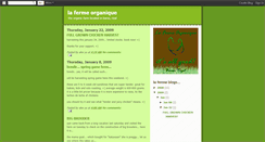 Desktop Screenshot of la-ferme-organique.blogspot.com