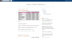 Desktop Screenshot of bluefrogmobile.blogspot.com